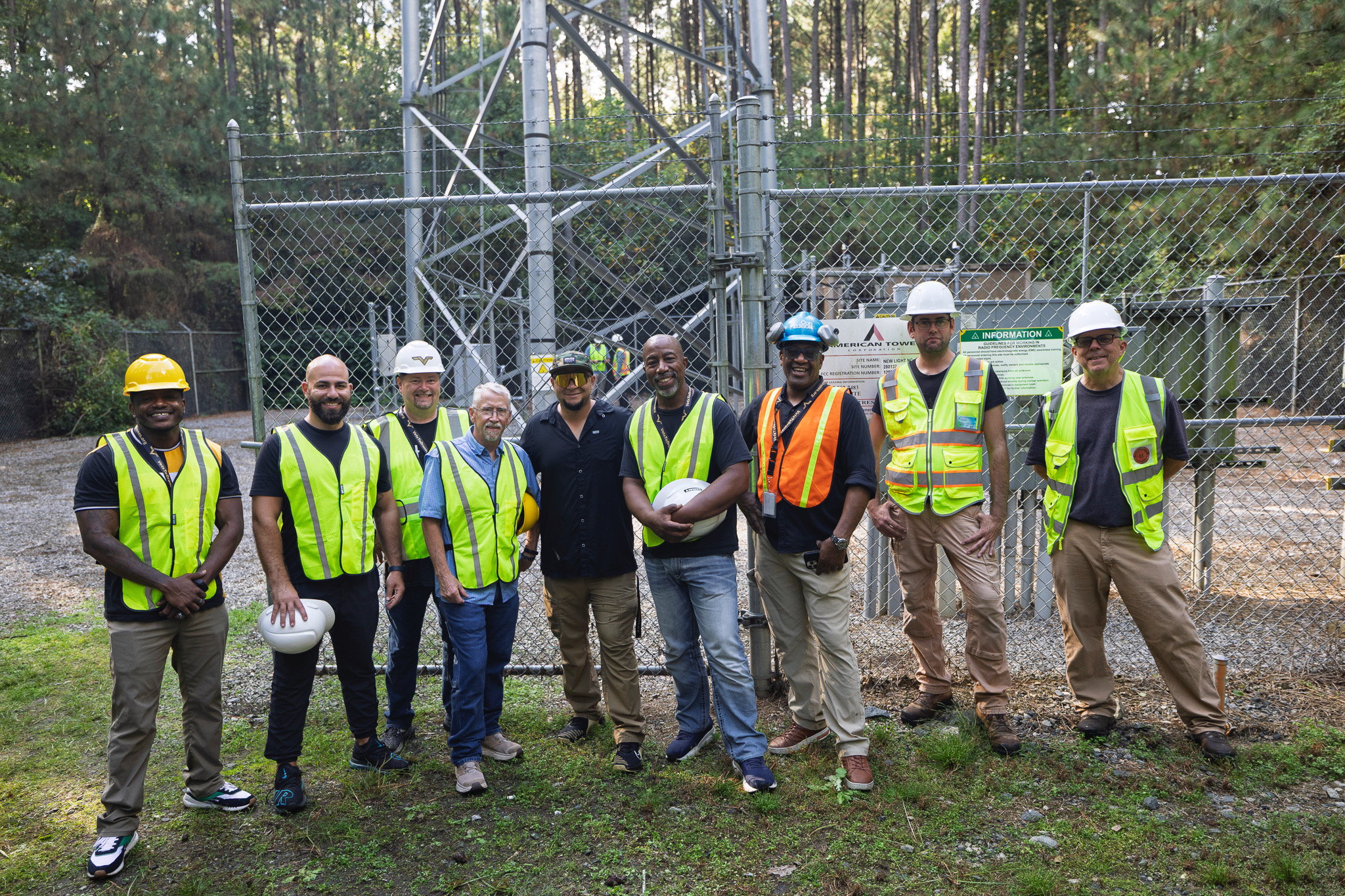 V2D members and partner reps at a recruiting and outreach event